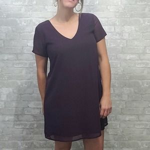 Lulus Purple Tunic Style Dress, Size: M, $30